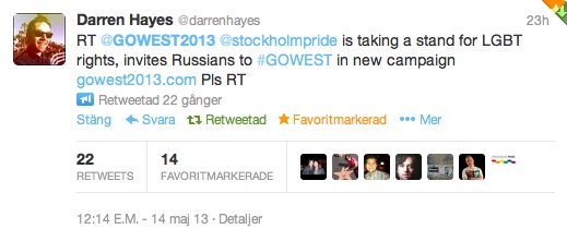 Ryssland, Prideveckan, Twitter, Pride, gowest, Homosexual